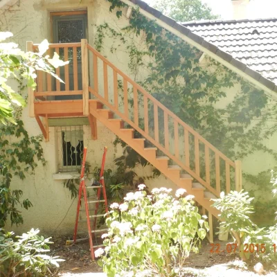 escalier menuiserie msf