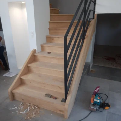 escalier menuiserie msf