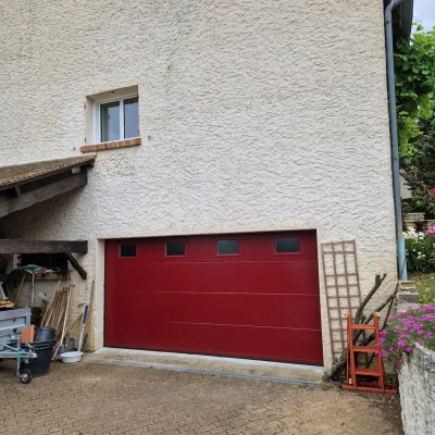 porte de garage menuiserie msf