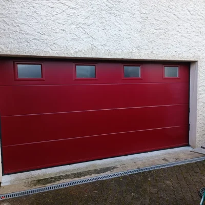 porte de garage menuiserie msf